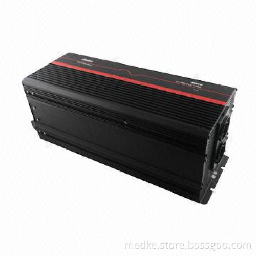 2500W Pure Sine Wave Inverter, DC to AC Solar Wind Power Inverters with 5000W Peak Power Output